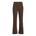 thumbnail image 5 of Time and Tru Women's Ponte Knit Pull On Bootcut Pants, Regular & Short Inseams, Size XS-XXXL, 5 of 5