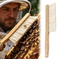 thumbnail image 2 of Heavy Duty Cleaning Brush For Home Kitchen Bathroom Garage And Outdoor Use With Scrubber Heads Shower Seat Spray 9 Marine Car Upholstery compatible with Machine Clothes Stain Remover Gel Natural, 2 of 7