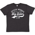 thumbnail image 3 of Inktastic Official Member of the Cool Big Sister Club Youth T-Shirt, 3 of 5