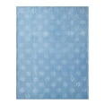 thumbnail image 5 of Holiday Time Cozy Christmas Plush Embossed Snowflakes Overized Throw Blanket, 50"x70", 5 of 10