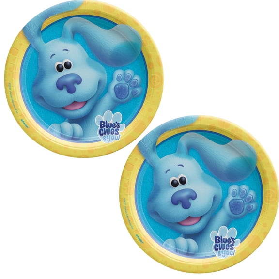 Blue's Clues and You! Birthday Party Supplies - Blue's Clues 9" Plates - 16ct