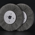 thumbnail image 2 of ZPAQI Wire Brush Steel Wire Wheel Internal Diameter 16mm,150mm Outer Diameter, 2 of 10