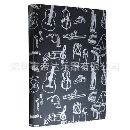 

TOYMYTOY Sheet Music Folder A4 Size Folder Music Score Folder Office File Storage Organizer