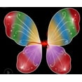 thumbnail image 2 of Adult Kid Pixie Wing Fee Multicolor großen Schmetterling TuTu Dress Up Kostüm, 2 of 5
