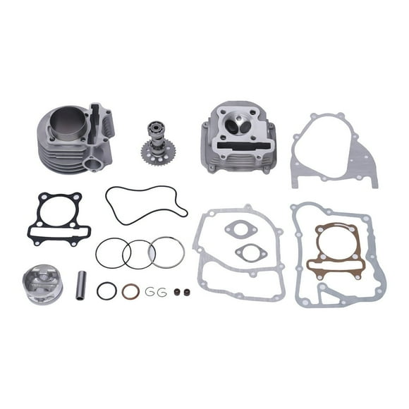 61mm Grand Alésage 170CC-180CC Piston Cylindre Kit avec Joints de Culasse d'Arbre à Cames pour Loncin Yamaha Honda Taotao ATV & Quad