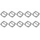 thumbnail image 4 of Junta, 10 piezas Junta de culata Junta de culata de válvula Kit de reemplazo de compresor de aire elaborado por expertos, 4 of 9