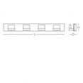 thumbnail image 2 of ARLV330424L35D1SN-AFX-Arlo - 33.25 Inch 120V 40W 1 Led Bath Vanity, 2 of 2