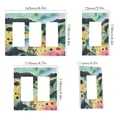 thumbnail image 2 of Yayeee Rocker Switch Wall Plate 3-Gang 6.5"x4.6" Home Decorative Outlet Cover, Art Field, 2 of 6