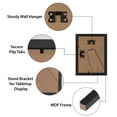thumbnail image 5 of 5x7 Picture Frames Set of 15,Multi Black 5 by 7 Photo Frame for Wall or Tabletop Display, 5 of 7