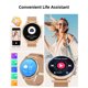 thumbnail image 4 of Reloj inteligente Hwagol para mujer Android/iPhone con Bluetooth Call, 4 of 7