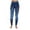 Blue Floral, variant on Just Love Women's Denim Wash Leggings - Stretchy and Comfortable Skinny Pants (Blue Checkered, Small / Medium)