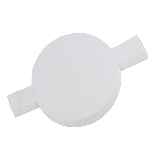 EIMELI 100 Pcs Doublures de Rôtissoire Électriques Rondes Papier de Cuisson Résistant à l'Huile Silicone Blanc