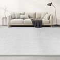 thumbnail image 3 of Arogan Soft Low Pile Rug Modern Area Rugs for Bedroom Living Room,Suitable for Boys Girls Teenagers and Adults with Super Soft Touch , White , 6' x 9', 3 of 9