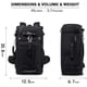 thumbnail image 2 of KAKA Mochila de Viaje Mochila de Mano, Bolsa de Lona Convertible Duradera para Computadora Laptop de 15,6 Pulgadas para Hombres y Mujeres (Mediano 35 L), 2 of 14