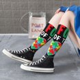 thumbnail image 5 of Sigee I Love With Autism for Socks for Men Women Socks Stocking Compression Socks, 5 of 6