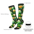 thumbnail image 4 of Sikiie St Patrick's Day10 Knee Socks, High Socks Long Stretchy Sock Women Knee High Stocking, Long Socks for Women, 4 of 6