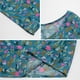 thumbnail image 4 of Vestido Sin Mangas Vestidos de playa de verano Vestidos sueltos con estampado floral de moda para el trabajo (Azul M) Kuymtek para Mujer Azul T L, 4 of 8