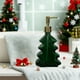 thumbnail image 4 of Dispensador de jabón de cristal con diseño de árbol de Navidad | Botella de gel de ducha y loción para decorar el baño | Botella con dosificador estilo hotel para champú y acondicionador, 4 of 5