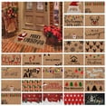 thumbnail image 6 of Bjutir Christmas Print Doormat Decoration 1Pc Christmas Doormat Holiday Doormat Christmas Indoor Outdoor Welcome Mat Floor Mat Home Decor Merry Christmas Doormat Winter Snowman Non Floor Mat, 6 of 9