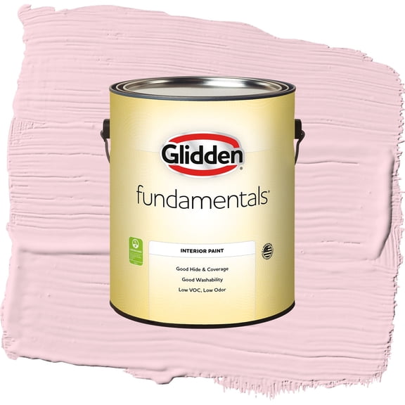 Glidden Fundamentals Beauteous Flat Interior Paint and Primer, 1 Gallon
