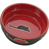 Ethical Pet Fresco Cat Dish Bowl, 5", Red