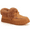 Brown, variant on CHICVOMEY Bow Loafers for Women Moccasin House Slippers Winter Slip-On Loafers with Fur Lining Platform Sole for Casual Walking