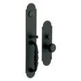 thumbnail image 1 of Baldwin 6543190ENTR Lancaster Single Cylinder Mortise Handleset Trim Set - Satin Black, 1 of 1