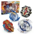 thumbnail image 2 of 4X Ensemble Beyblade Burst en Boîte Arène Combat Métal Bayblade +lanceur, 2 of 9