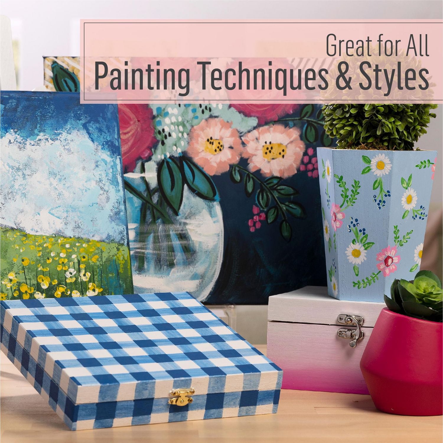 Folkart Peinture acrylique 59 ml bleu clair FolkArt Peinture Acrylique