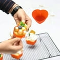 thumbnail image 5 of Silicone Baking Cups Non-Stick Pastry Muffin Liner Molds Mini Cupcake Silicone Moldorange, 5 of 6