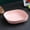 Pink, variant on 4pcs Wheat Straw Deep Dinner Plates, Unbreakable Sturdy Plastic Dinner Plates Healthy Cereal Dishes for Kids-Toddler Adult, Microwave and Dishwasher Safe