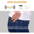 thumbnail image 4 of Womens Wallet RFID Blocking Small Wallets Woman Credit Card Holder Trifold Ladies Wallets with Coins Zipper Pocket, 4 of 5