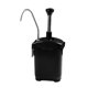 thumbnail image 3 of Dispensador de salsa de gran capacidad, botella con bomba para condimentos, recipiente separable, Negro, 3 of 9