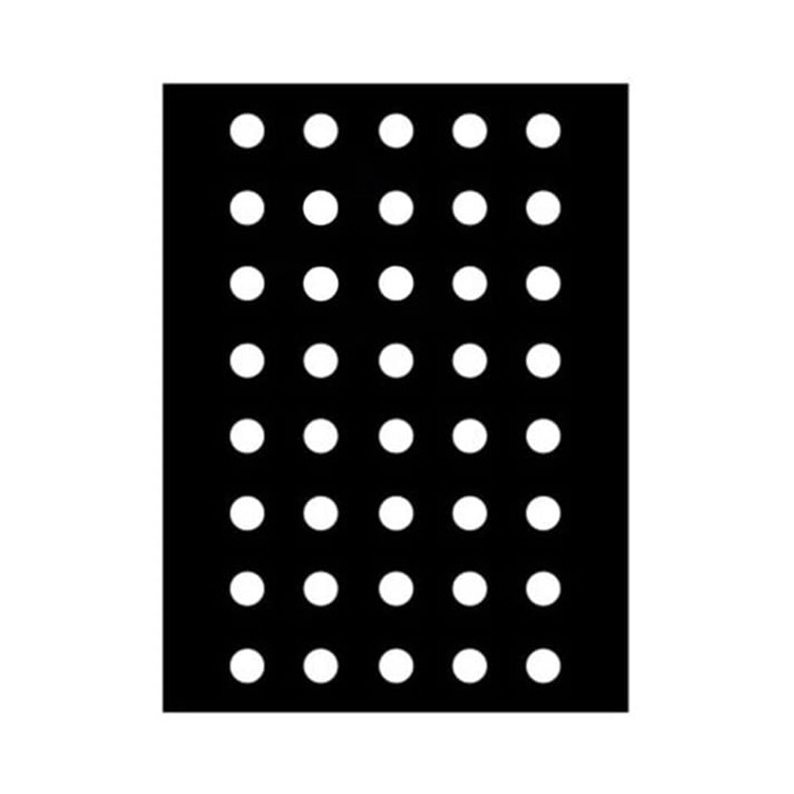 Black Mulch 5 Holes Black Film Garden Vegetable Plants Grow Films 10