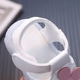 thumbnail image 6 of enyan Toddler Girl Summer Sandals Girls Jelly Sandals Summer Breathable Waterproof Fisherman Shoes For Girl Closed Toe Beach Flat-Sandals For Toddler Little Kid Big Kids,White,Size 5.5, 6 of 7