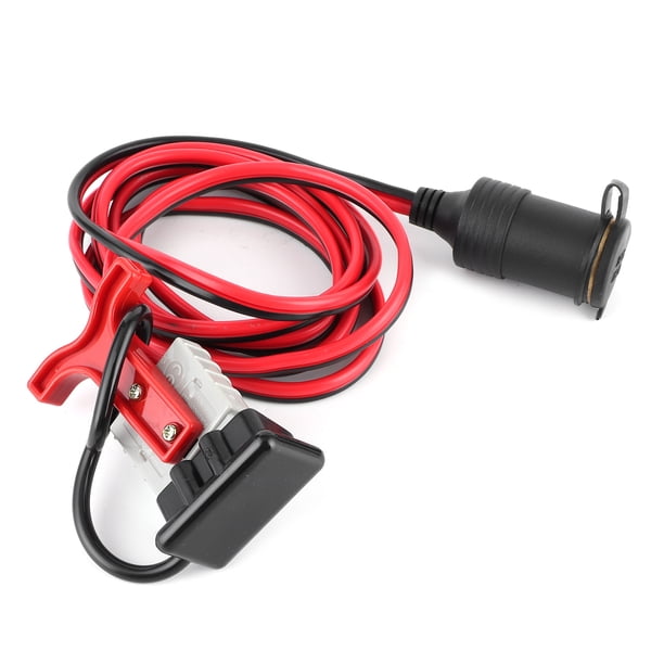 Accesorio para vehículos recreativos, clip para cable de encendedor de cigarrillos de 2 m a encendedor de cigarrillos a batería, diseño de primera clase