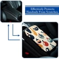 thumbnail image 5 of Bowling Soft Furry Printed Car Armrest Cover Pad 12.5x8.2 Inch for Comfort and Style, 5 of 6