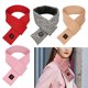 thumbnail image 5 of Carga calefacción invierno s bufanda chal cuello para protección contra el frío hombres Patrón de cebra Hugo bufanda de calefacción eléctrica, 5 of 6