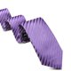 thumbnail image 5 of Set de corbatas Barry.Wang de seda lavanda, 150 cm, tejido a rayas, 5 of 7