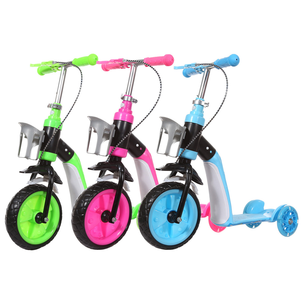 2 in 1 Kids Child Scooter Balance Car Children's Balance Bike Baby