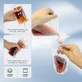 thumbnail image 3 of 8&16OZ 8PCS Drink Bags, Reusable Spouted Pouches with Funnel for Drinking Liquid Beverage Juice,Stand Up Plastic Flasks for Travel Camping Outdoor Sport Concert Event,Leak-Proof Food Grade, 3 of 10