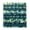 Island Palm Hibiscus Border, variant on Dailycode Shower Curtain Liners 72x72in Water Resistant Machine Washable Rustproof Grommets Fabric Bath Curtain, Islands Sea Trees