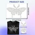 1 pc Glass Hotfix Rhinestone Iron on Appliques Costume Accessories