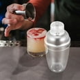 thumbnail image 4 of HONMEET 350ml Transparent Plastic Cocktail Shaker with Built-in Scale for Accurate Mixing and Bar Drink Preparation, 4 of 8