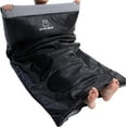 thumbnail image 4 of Zero Degree Sleeping Bag for Adults  Cotton Flannel Tall and Big - 40F Black, 84" x 40" Right Zip, 4 of 6
