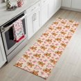 thumbnail image 4 of Christmas Gingerbread Man Washable Area Rug 2 x 6 ft Winter Country Red Stripe Bow Tie Candy Soft Non‑Slip Rugs Stain Repellent Indoor Mats for Long Hallway, Kitchen Runner, Corridor Laundry, 4 of 9