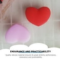 thumbnail image 2 of Heart Shape Tennis Racket Vibration Dampeners Pink 6Pcs 1.2x1.2in, 2 of 8