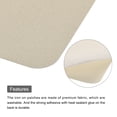 thumbnail image 4 of Uxcell 6 Pcs Iron on Patches Fabric Repair Patches for Clothes Beige, 4 of 6