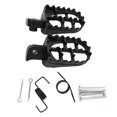 thumbnail image 3 of 2PCS Foot Pegs Footrests L & R for Yamaha PW 50 80 TW200 PW50 PW80 50 70 110 125cc Motocross Dirt Bike Black, 3 of 5