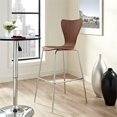 thumbnail image 2 of LexMod Arne Jacobsen Série 7 Tabouret de Bar en Noyer, 2 of 4